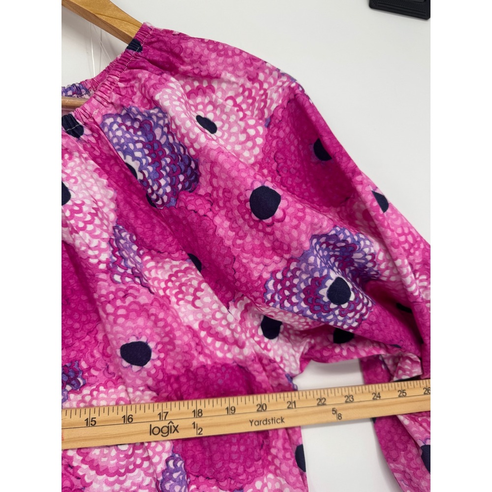 Frances Valentine Bliss Maxi Dress Women M Pink Barberton Daisy Floral Resort - Picture 8 of 13